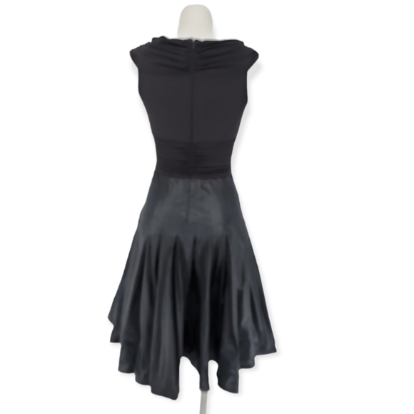 Tadashi Collection Sleeveless Ruched Cocktail Dress - Picture 6 of 8